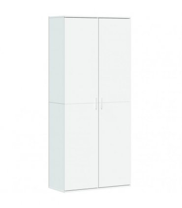 vidaXL Highboard White 80x35x180 cm Engineered Wood