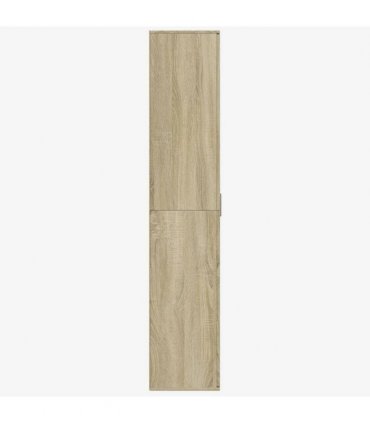 vidaXL Highboard Sonoma Oak 80x35x180 cm Engineered Wood
