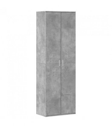 vidaXL Highboard Concrete Grey 60x35x180 cm Engineered Wood