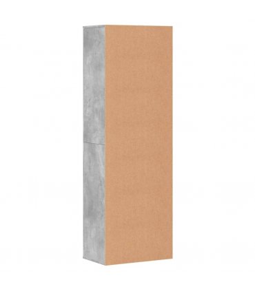 vidaXL Highboard Concrete Grey 60x35x180 cm Engineered Wood
