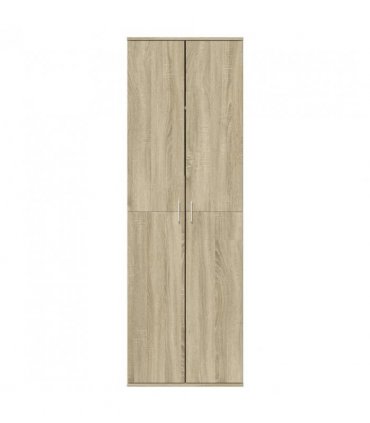 vidaXL Highboard Sonoma Oak 60x35x180 cm Engineered Wood