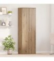 vidaXL Highboard Artisan oak 60 x 35 x 180 cm Engineered wood