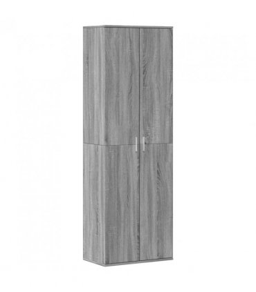 vidaXL Highboard Grey Sonoma 60x35x180 cm Engineered Wood
