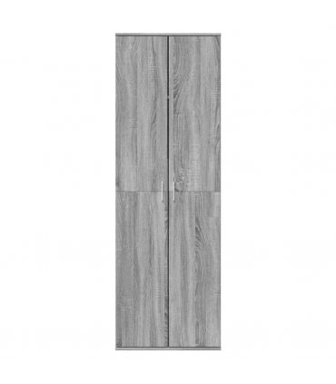 vidaXL Highboard Grey Sonoma 60x35x180 cm Engineered Wood