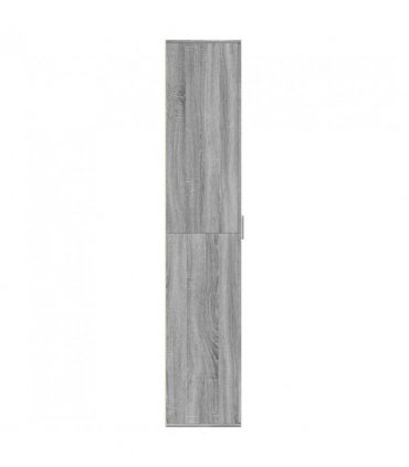 vidaXL Highboard Grey Sonoma 60x35x180 cm Engineered Wood