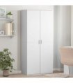 vidaXL Shoe Cabinet White 80x39x178 cm Engineered Wood