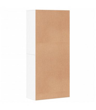 vidaXL Shoe Cabinet White 80x39x178 cm Engineered Wood