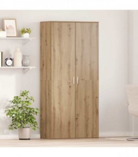 vidaXL Highboard Artisan oak 80 x 39 x 178 cm Engineered wood
