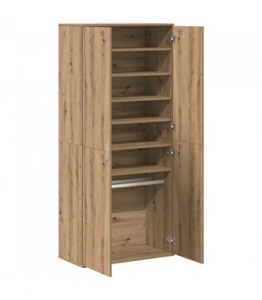 vidaXL Highboard Artisan oak 80 x 39 x 178 cm Engineered wood