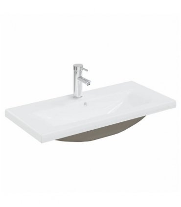 vidaXL Bathroom Sink Cabinet with Drawer Old Wood 80 x 38.5 x 48 cm — Model: with faucet