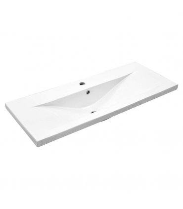 vidaXL Sink Cabinet with Built-in Basin Old Wood — Size: 100 x 38.5 x 45 cm, Model: without faucet & drain