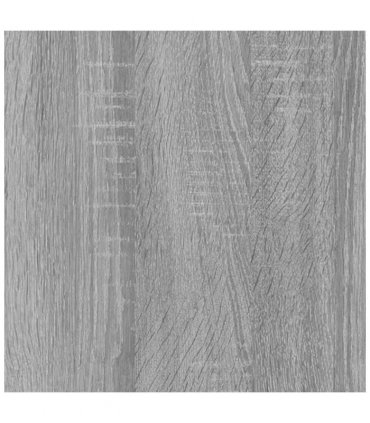 vidaXL Sink Cabinet with Built-in Basin Grey Sonoma Engineered Wood — Size: 90 x 38.5 x 45 cm, Model: without faucet & drain