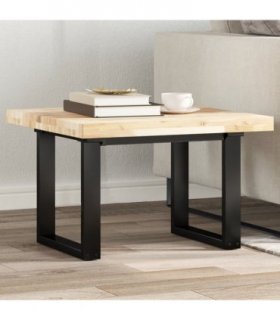 vidaXL Table Top Square 60x60x4 cm Solid Wood Acacia — Colour: natural, Size: 60 x 60 x 4 cm