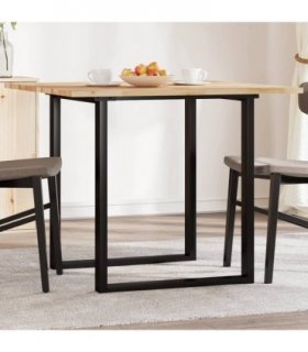 vidaXL Table Top Square 90x90x2 cm Solid Wood Acacia — Colour: oil finished, Size: 90 x 90 x 2 cm