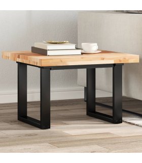 vidaXL Table Top Square 60x60x4 cm Solid Wood Acacia — Colour: oil finished, Size: 60 x 60 x 4 cm
