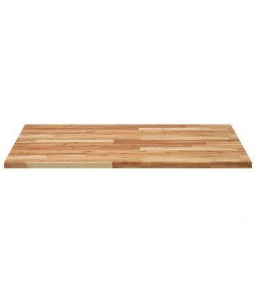 vidaXL Table Top Square 80x80x2 cm Solid Wood Acacia — Colour: oil finished, Size: 80 x 80 x 2 cm