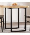 vidaXL Table Top Round Ø90x4 cm Solid Wood Acacia — Colour: natural, Size: Ø 90 x 4 cm