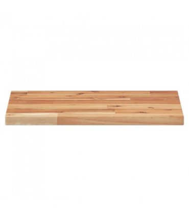 vidaXL Table Top Rectangular 40x30x2 cm Solid Wood Acacia — Colour: oil finished, Size: 40 x 30 x 2 cm