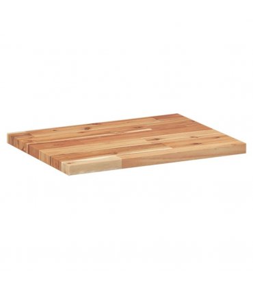 vidaXL Table Top Rectangular 40x30x2 cm Solid Wood Acacia — Colour: oil finished, Size: 40 x 30 x 2 cm