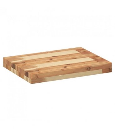 vidaXL Table Top 40x30x4 cm Rectangular Solid Wood Acacia — Colour: oil finished, Size: 40 x 30 x 4 cm