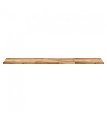 vidaXL Table Top Rectangular 120x40x2 cm Solid Wood Acacia — Colour: oil finished, Size: 120 x 40 x 2 cm