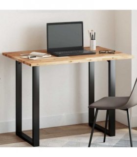 vidaXL Table Top Rectangular 80x70x2 cm Solid Wood Acacia — Colour: oil finished, Size: 80 x 70 x 2 cm
