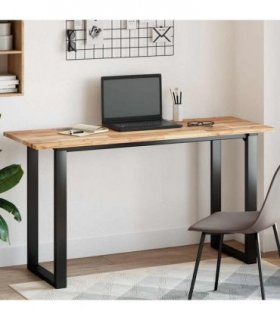 vidaXL Table Top Rectangular 120x50x2 cm Solid Wood Acacia — Colour: natural, Size: 120 x 50 x 2 cm