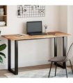 vidaXL Table Top Rectangular 120x60x2 cm Solid Wood Acacia — Colour: oil finished, Size: 120 x 60 x 2 cm
