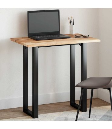 vidaXL Table Top Rectangular 80x50x2 cm Solid Wood Acacia — Colour: natural, Size: 80 x 50 x 2 cm