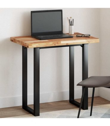 vidaXL Table Top Rectangular 100x50x4 cm Solid Wood Acacia — Colour: oil finished, Size: 100 x 50 x 4 cm
