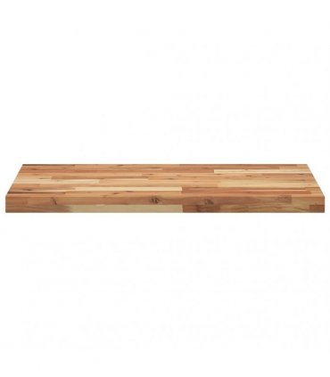 vidaXL Table Top Rectangular 100x50x4 cm Solid Wood Acacia — Colour: oil finished, Size: 100 x 50 x 4 cm