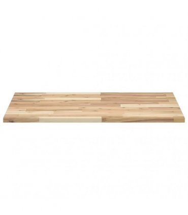 vidaXL Table Top Rectangular 100x60x2 cm Solid Wood Acacia — Colour: natural, Size: 100 x 60 x 2 cm