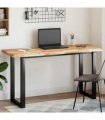 vidaXL Table Top Rectangular 140x50x4 cm Solid Wood Acacia — Colour: natural, Size: 140 x 50 x 4 cm
