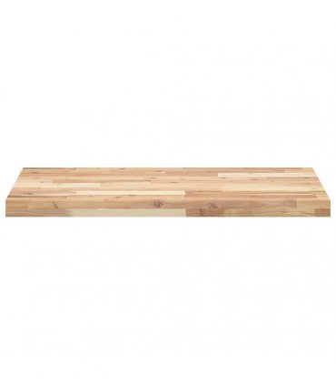 vidaXL Table Top Rectangular 140x50x4 cm Solid Wood Acacia — Colour: natural, Size: 140 x 50 x 4 cm