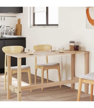 vidaXL Table Top Rectangular 120x60x2 cm Solid Wood Acacia — Colour: natural, Size: 120 x 60 x 2 cm