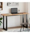 vidaXL Table Top Rectangular 120x50x2 cm Solid Wood Acacia — Colour: oil finished, Size: 120 x 50 x 2 cm