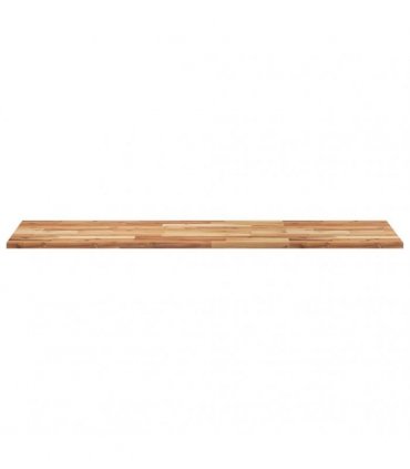 vidaXL Table Top Rectangular 120x50x2 cm Solid Wood Acacia — Colour: oil finished, Size: 120 x 50 x 2 cm