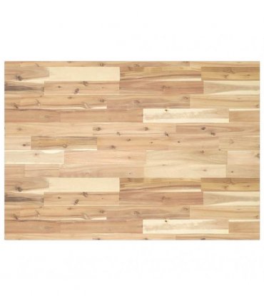 vidaXL Table Top Rectangular 80x70x2 cm Solid Wood Acacia — Colour: natural, Size: 80 x 70 x 2 cm