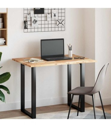 vidaXL Table Top Rectangular 80x70x2 cm Solid Wood Acacia — Colour: natural, Size: 80 x 70 x 2 cm