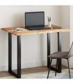 vidaXL Table Top Rectangular 100x70x2 cm Solid Wood Acacia — Colour: oil finished, Size: 100 x 70 x 2 cm