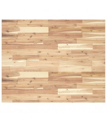 vidaXL Table Top Rectangular 100x80x2 cm Solid Wood Acacia — Colour: natural, Size: 100 x 80 x 2 cm