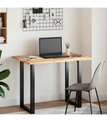 vidaXL Table Top Rectangular 100x70x2 cm Solid Wood Acacia — Colour: natural, Size: 100 x 70 x 2 cm