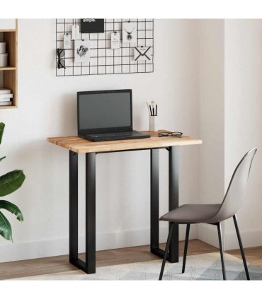 vidaXL Table Top Rectangular 60x50x2 cm Solid Wood Acacia — Colour: natural, Size: 60 x 50 x 2 cm