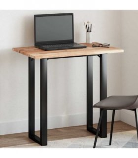 vidaXL Table Top Rectangular 80x50x2 cm Solid Wood Acacia — Colour: oil finished, Size: 80 x 50 x 2 cm