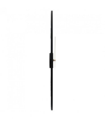 vidaXL Wall Clock Black Ø50 cm Iron — V0671983689
