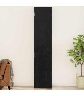 vidaXL Sideboard 3 pcs Black Oak