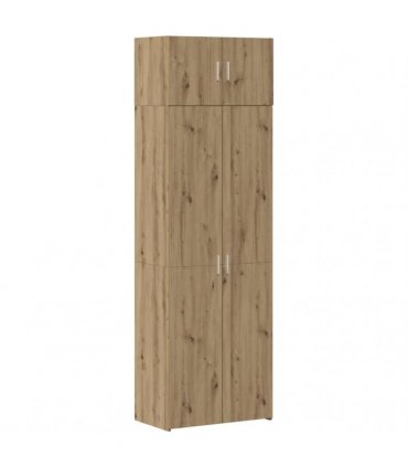 vidaXL Storage Cabinet 2 pcs Artisan Oak 70 x 42.5 x 225 cm