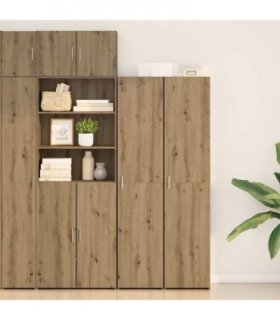vidaXL Highboard Artisan Oak 40 x 42.5 x 185 cm