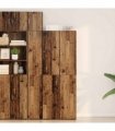 vidaXL Highboard Old Wood 70 x 42.5 x 185 cm
