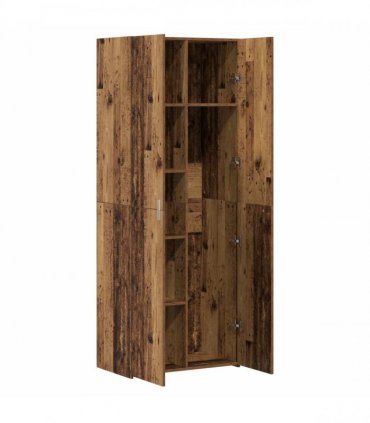 vidaXL Highboard Old Wood 70 x 42.5 x 185 cm
